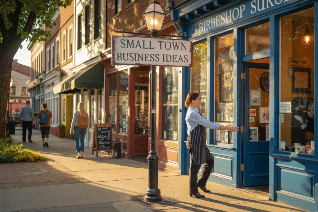 small town business ideas