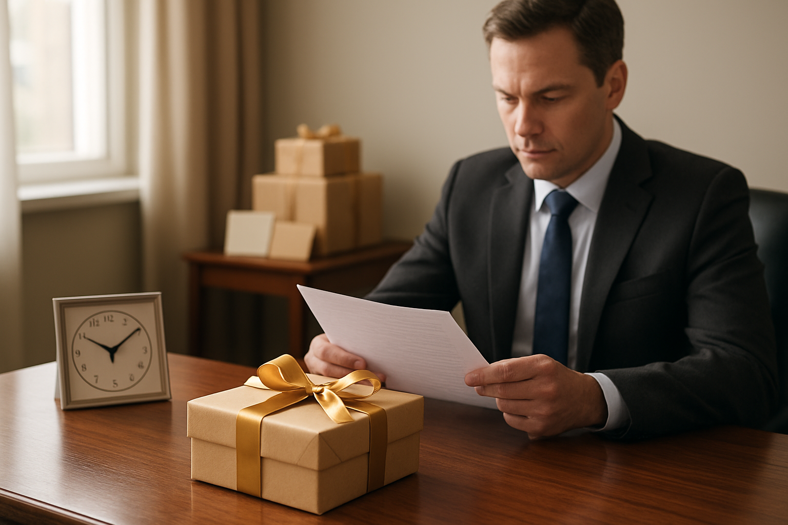 Timing and Etiquette for Business Gift Success