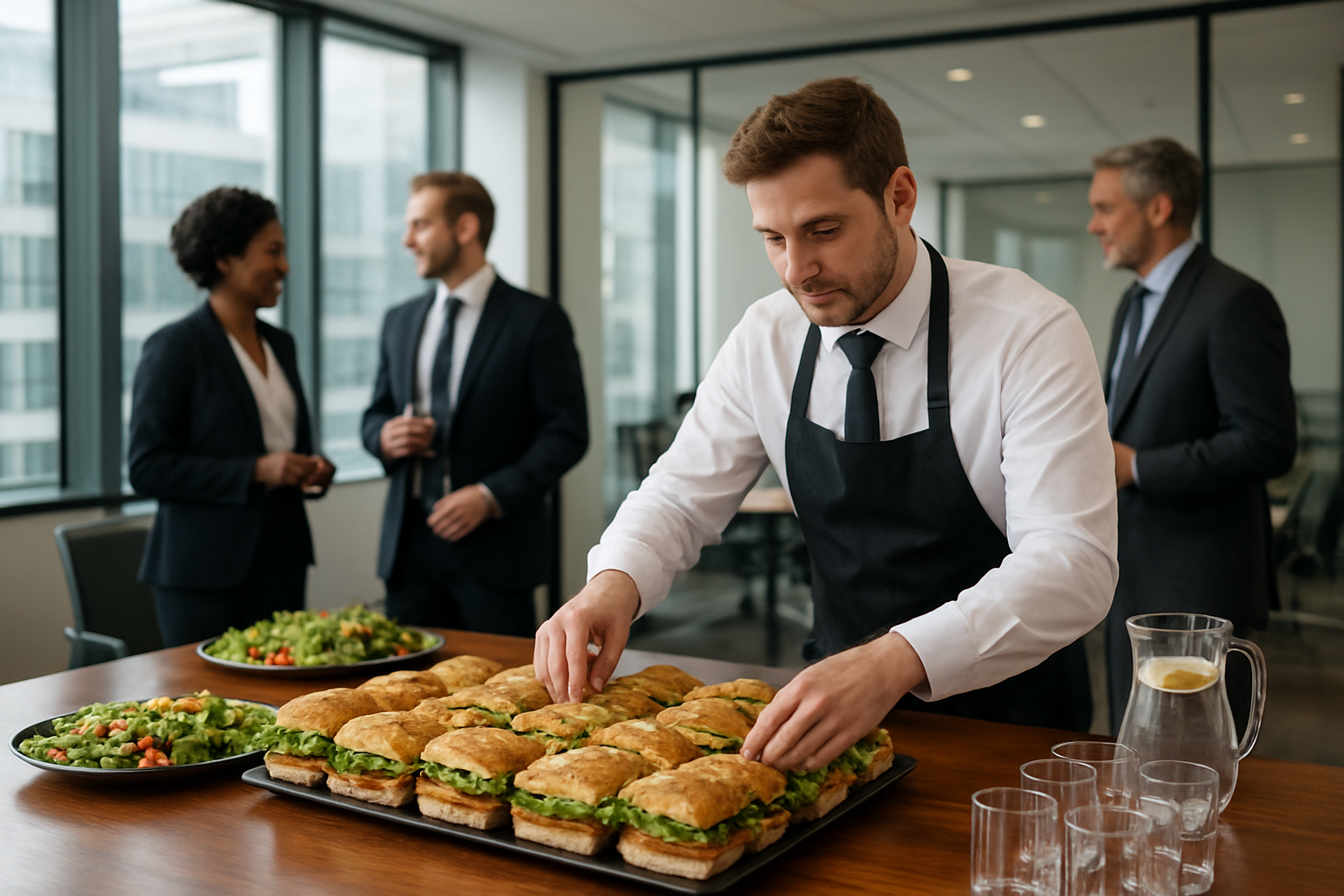 Corporate and Business-Focused Catering