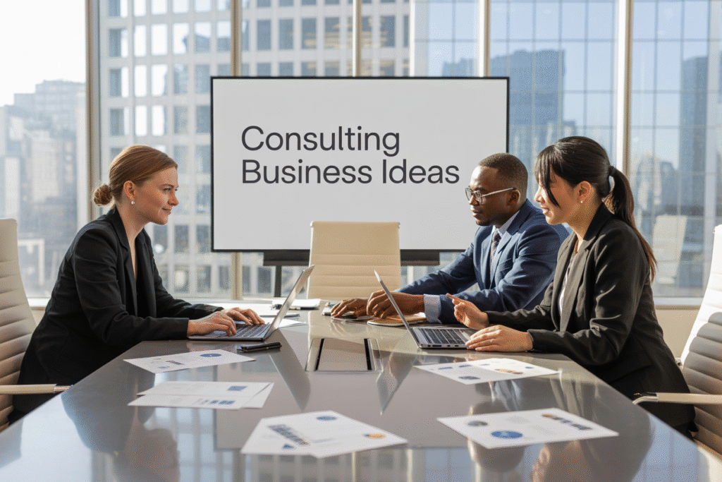 consulting business ideas
